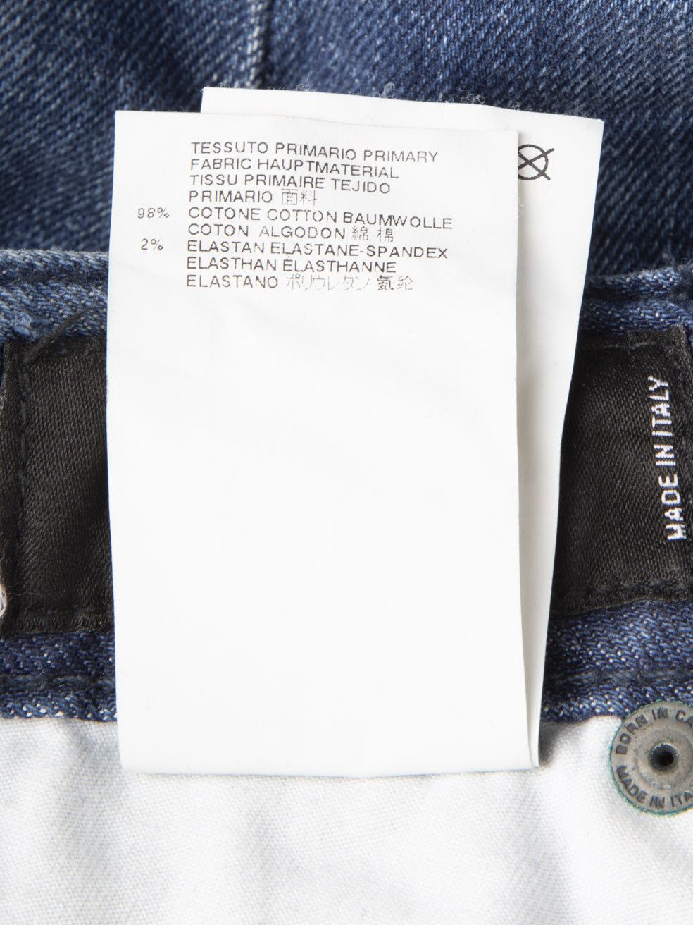 Dsquared2 Blue Denim Distressed Skinny Jeans Size 28" / US 6 / IT 42 - 5 Thumbnail