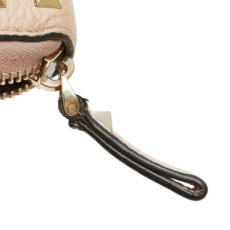 Valentino Valentino Valentino Rockstuds Leather Long Wallet Leather Long Wallet DUTY FREE for USA Size ONE SIZE - 5 Thumbnail