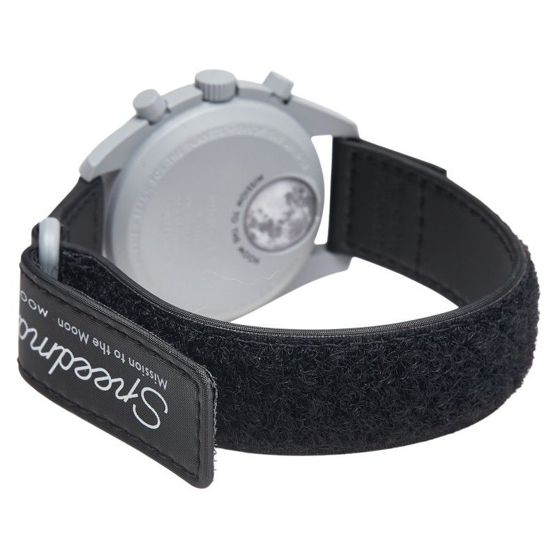 Omega Omega Omega Speedmaster MoonSwatch Mission to the Moon Ceramic Ceramic Quartz S033M100 Size ONE SIZE - 3 Thumbnail