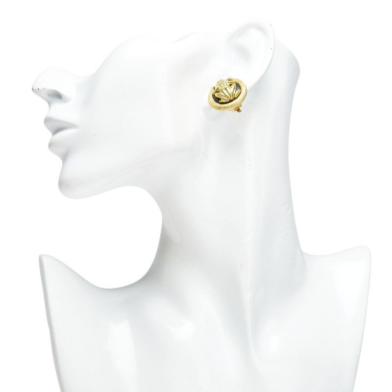 Chanel Chanel Chanel Frog Coco Mark Earrings Metal Earrings Size ONE SIZE - 6 Thumbnail