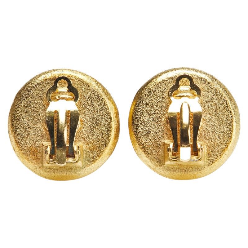 Chanel Chanel Chanel Frog Coco Mark Earrings Metal Earrings Size ONE SIZE - 3 Thumbnail