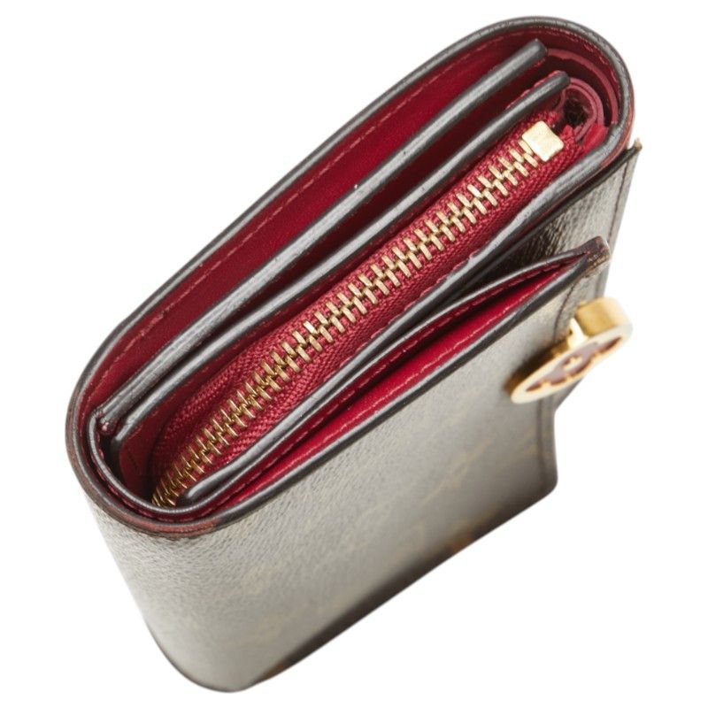 Louis Vuitton Louis Vuitton Louis Vuitton Portefeuille Flore Compact Monogram Wallet Canvas Short Wallet M64588 DUTY FREE for USA Size ONE SIZE - 4 Thumbnail