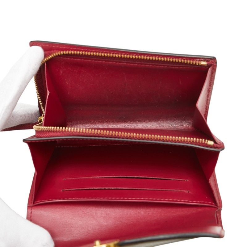 Louis Vuitton Louis Vuitton Louis Vuitton Portefeuille Flore Compact Monogram Wallet Canvas Short Wallet M64588 DUTY FREE for USA Size ONE SIZE - 7 Thumbnail
