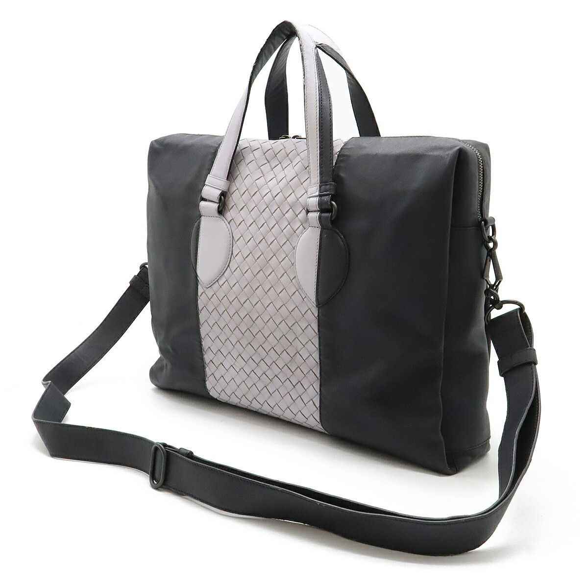 Bottega Veneta Bottega Veneta Bottega Veneta Intrecciato Leather 2way Briefcase Leather Business Bag 368061 Size ONE SIZE - 2 Thumbnail