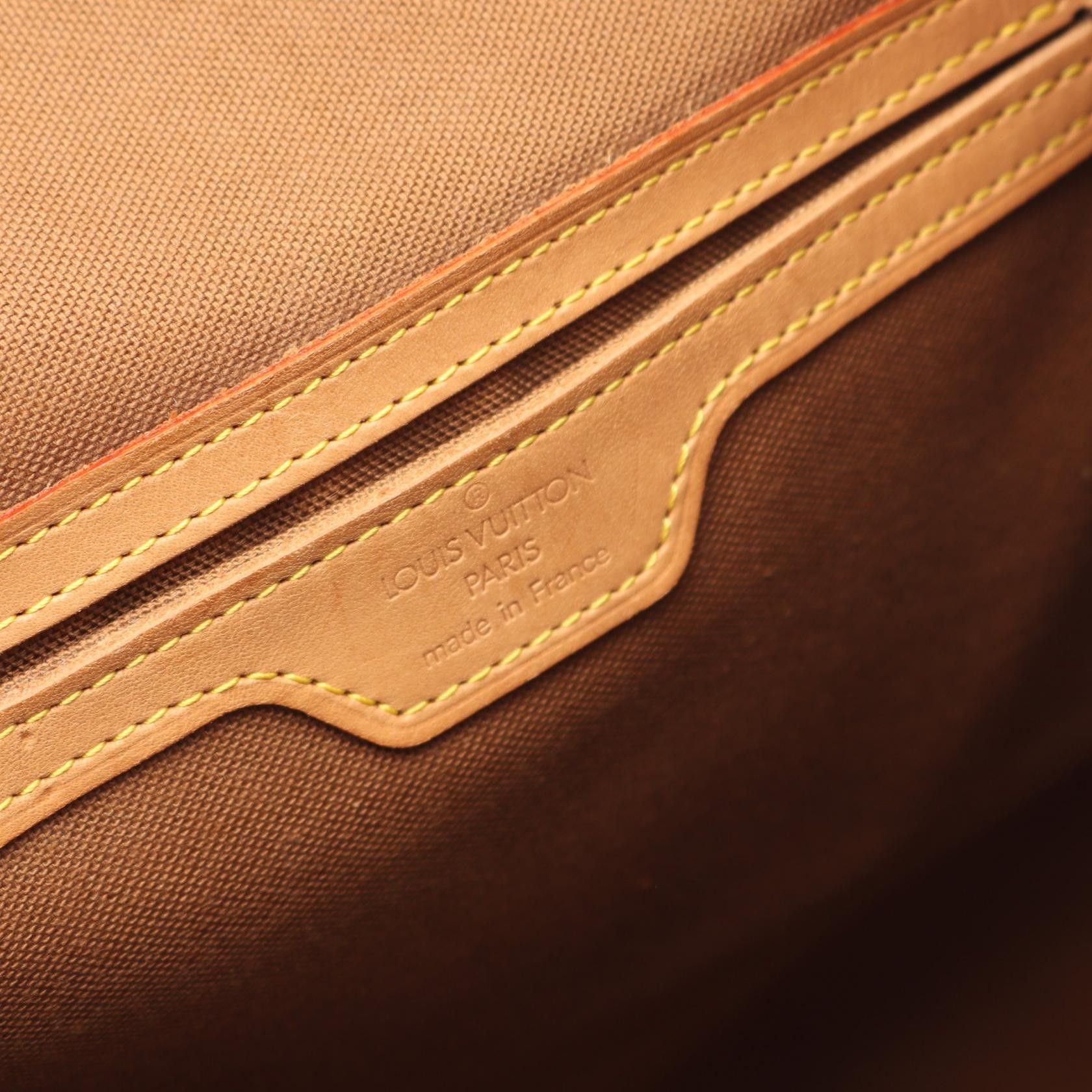 Louis Vuitton Louis Vuitton Louis Vuitton Monogram Coated Canvas Backpack Canvas Backpack M51135 Size ONE SIZE - 4 Thumbnail