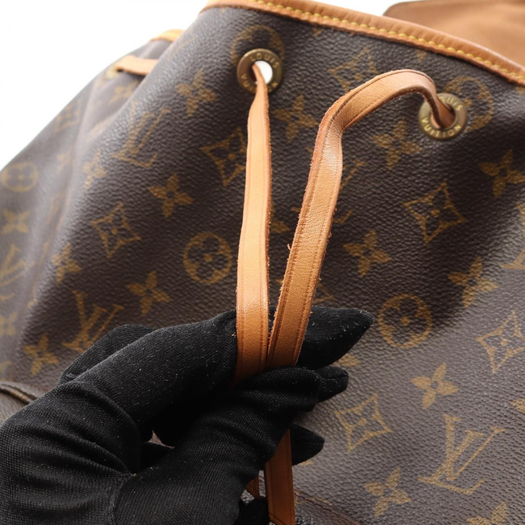 Louis Vuitton Louis Vuitton Louis Vuitton Monogram Coated Canvas Backpack Canvas Backpack M51135 Size ONE SIZE - 9 Thumbnail