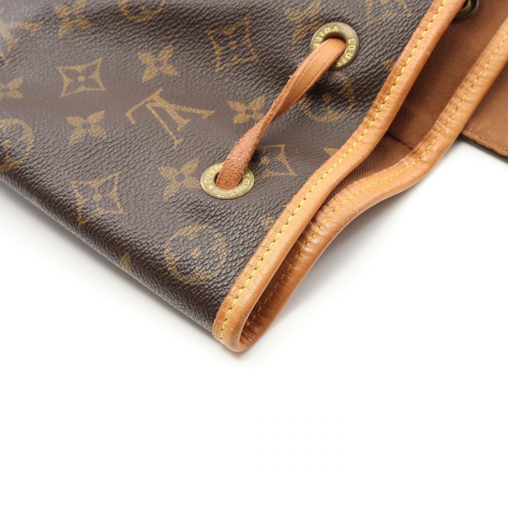 Louis Vuitton Louis Vuitton Louis Vuitton Monogram Coated Canvas Backpack Canvas Backpack M51135 Size ONE SIZE - 6 Thumbnail