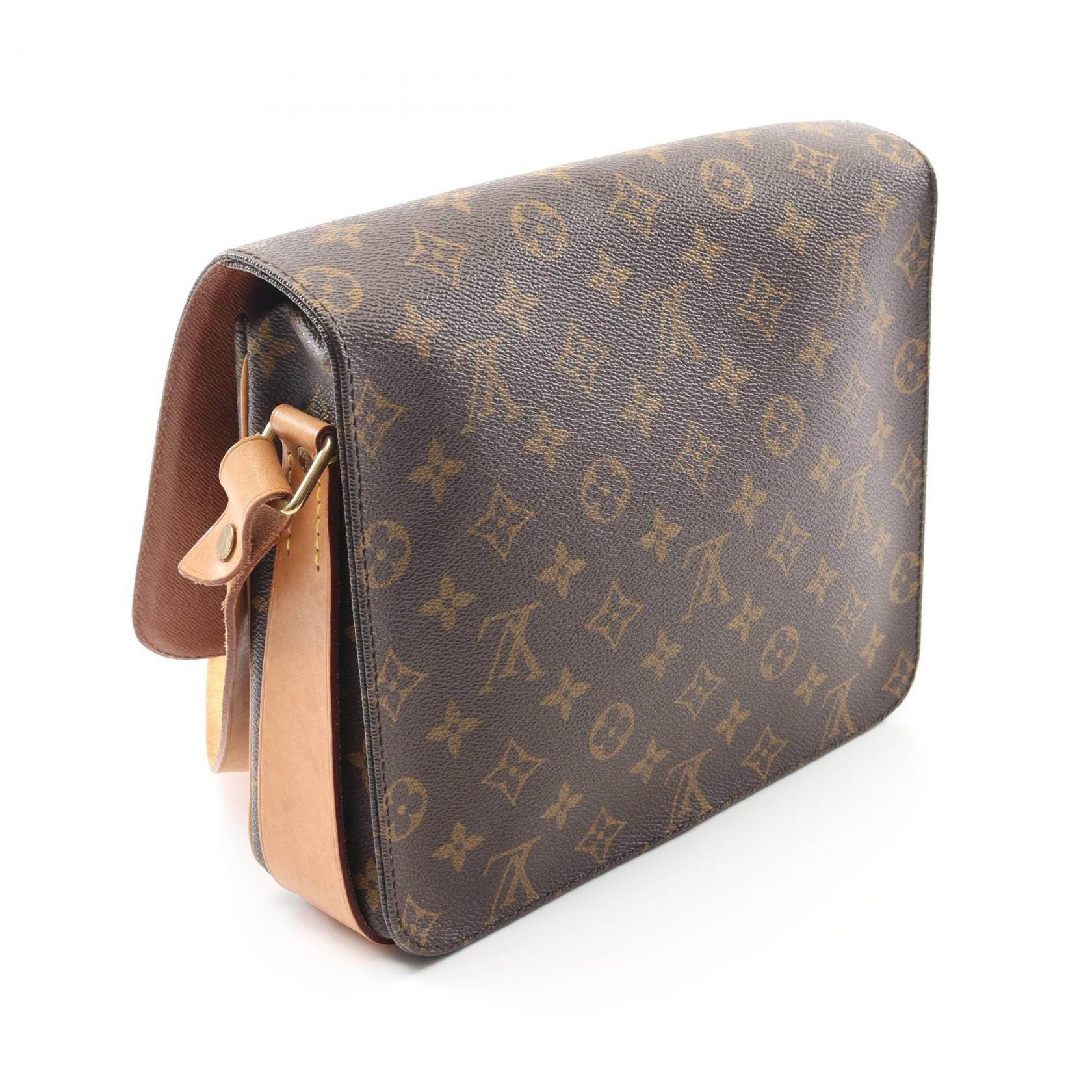Louis Vuitton Louis Vuitton Cartouchiere GM Monogram Shoulder Bag Canvas Shoulder Bag M51252