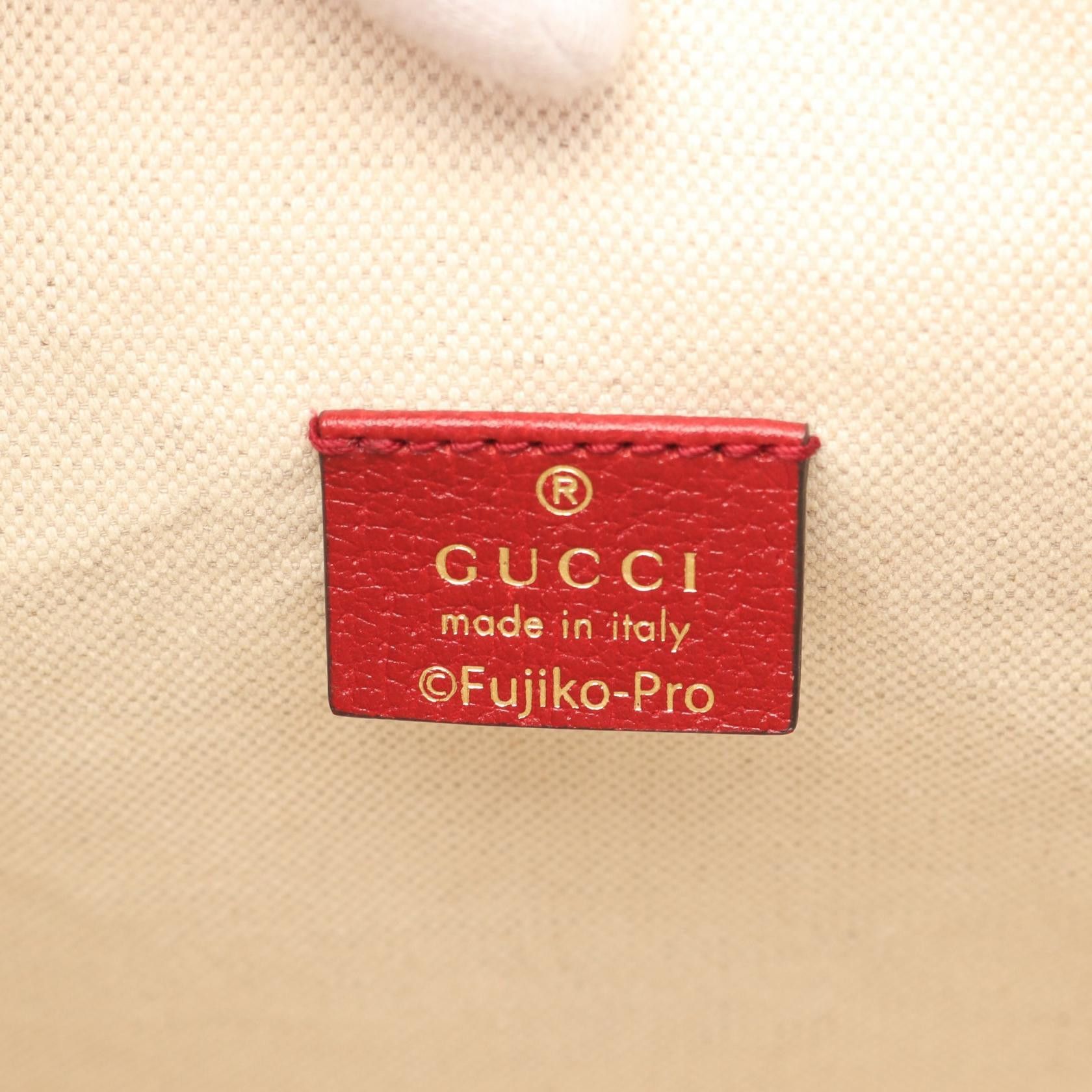 Gucci Gucci Gucci GUCCI × Doraemon Micro GG Supreme Coated Canvas 2way Shoulder Bag Canvas Shoulder Bag 655597 Size ONE SIZE - 4 Thumbnail