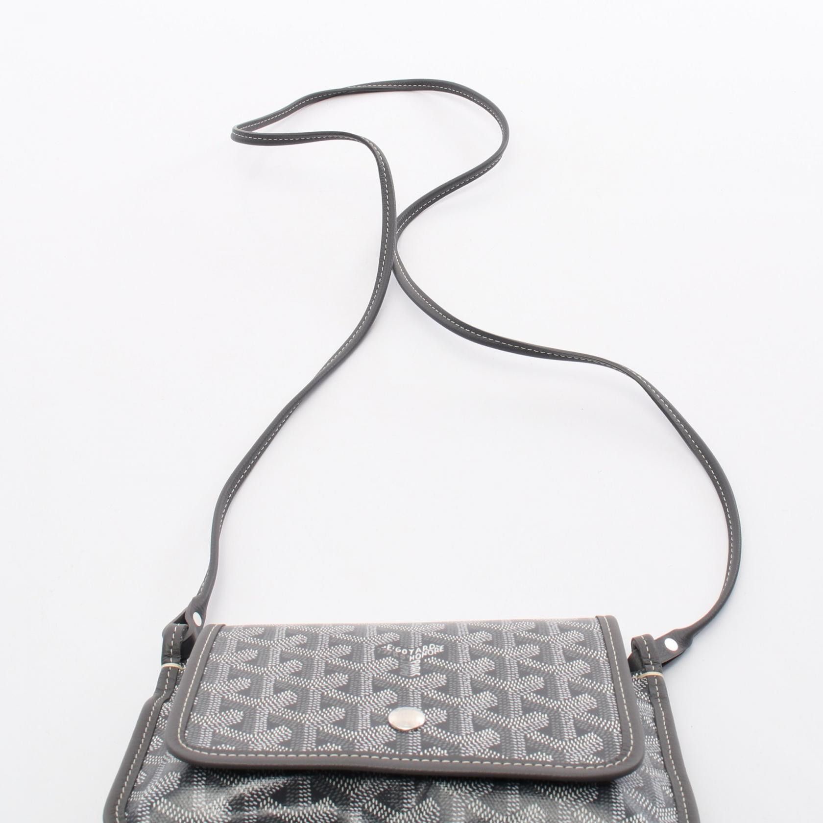 Goyard Goyard Goyard Plume PVC Coated Canvas Leather 2way Shoulder Bag Canvas Shoulder Bag Size ONE SIZE - 7 Thumbnail