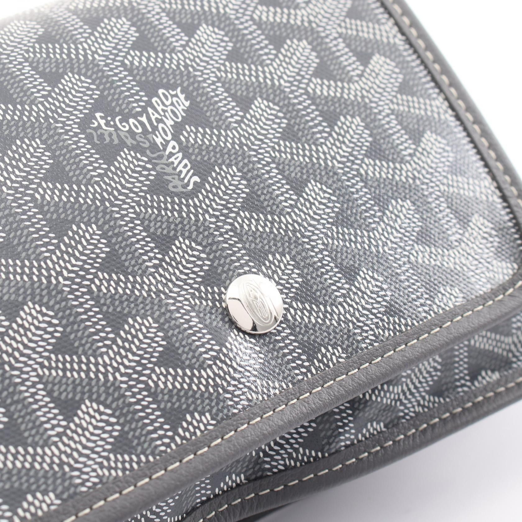 Goyard Goyard Goyard Plume PVC Coated Canvas Leather 2way Shoulder Bag Canvas Shoulder Bag Size ONE SIZE - 5 Thumbnail