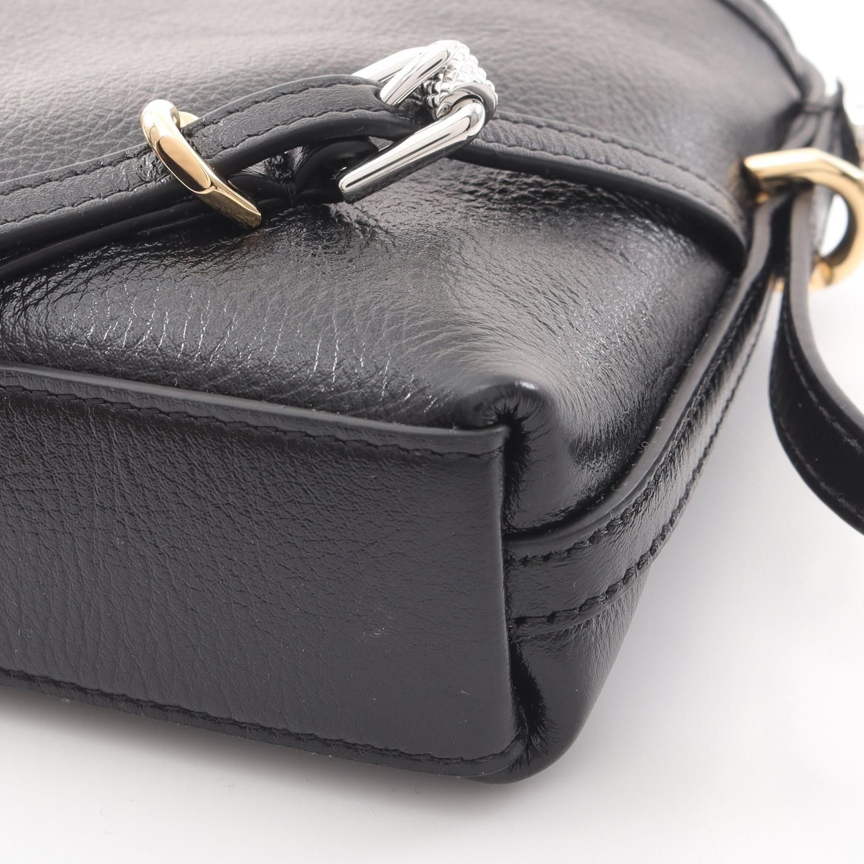 Givenchy Givenchy Givenchy Voyou Nano Calfskin Handbag Leather Handbag BB60NHB1Q7001 Size ONE SIZE - 6 Thumbnail