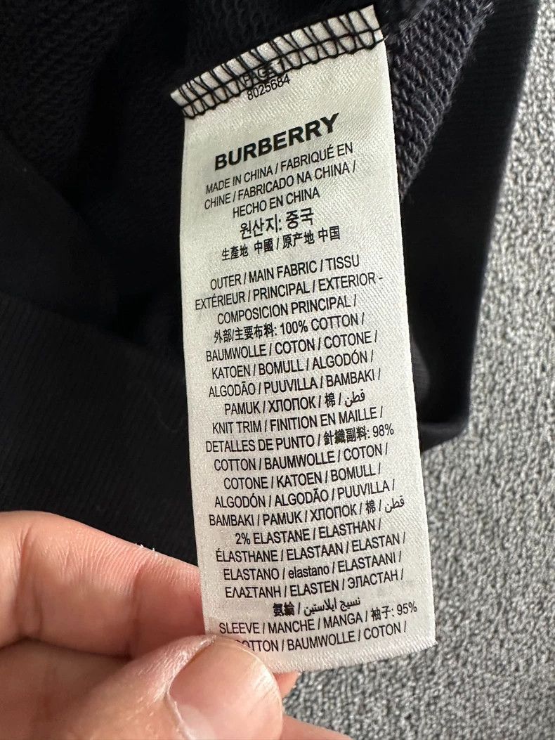 Burberry Burberry Check Sleeve Zip Hoodie Size US XS / EU 42 / 0 - 4 Thumbnail