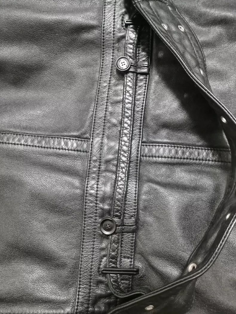Burberry Burberry Prorsum Leather Coat Size US M / EU 48-50 / 2 - 7 Thumbnail