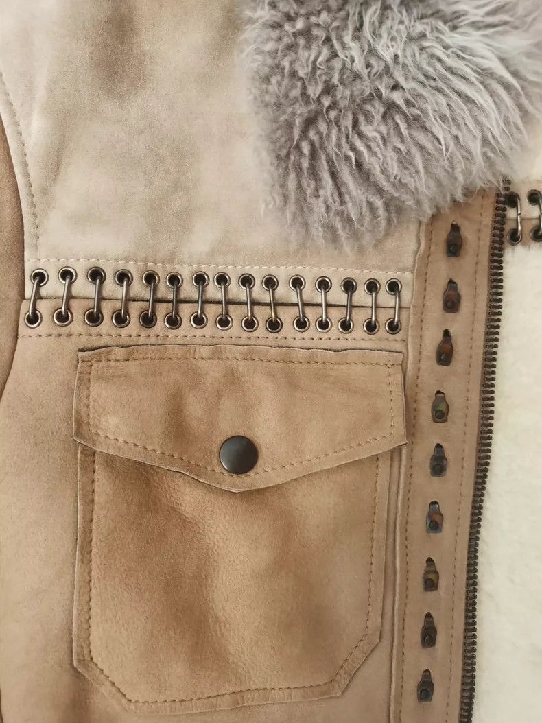 Lanvin Lanvin Shearling Leather Jacket Size US L / EU 52-54 / 3 - 6 Thumbnail