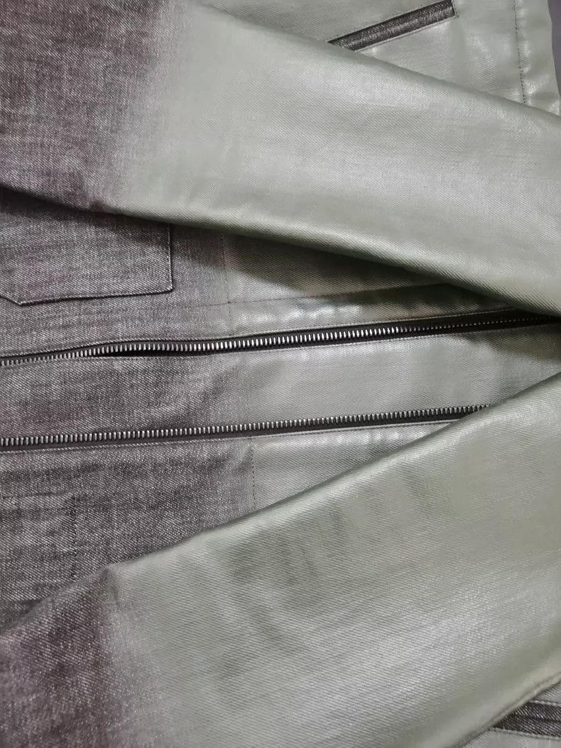 Fendi Fendi Colorblock Leather Jacket Size US L / EU 52-54 / 3 - 6 Thumbnail