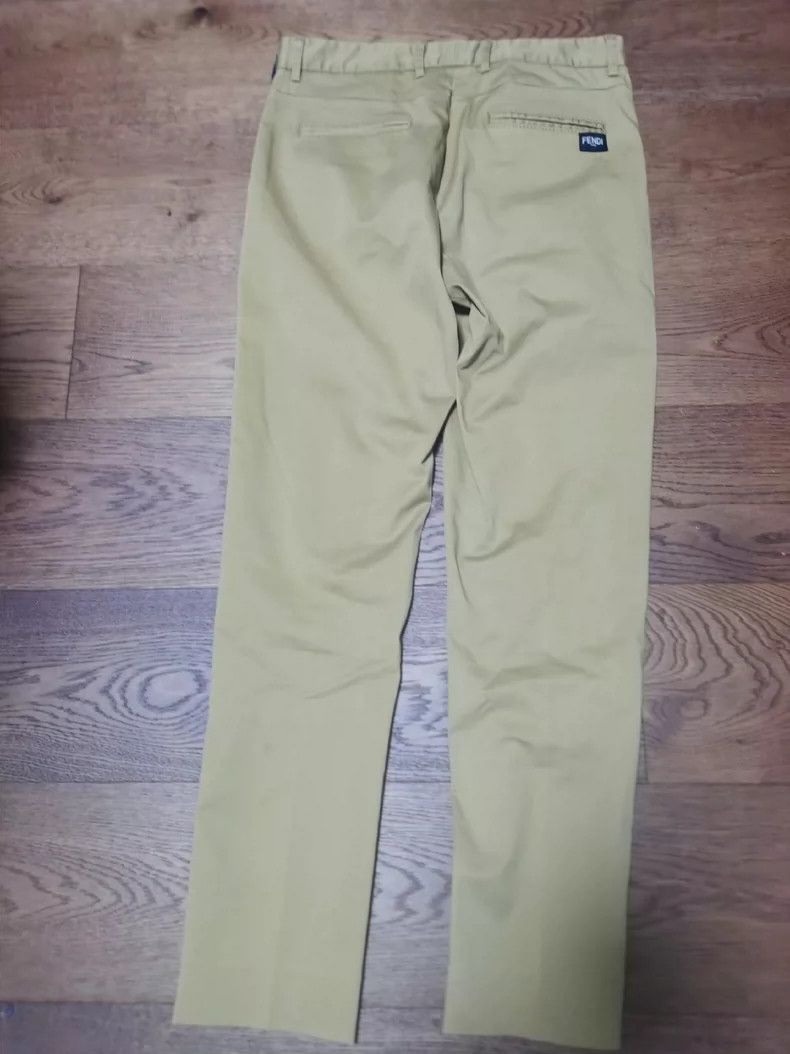 Fendi Fendi Beige Casual Pants Size 50 Size US 34 / EU 50 - 2 Thumbnail