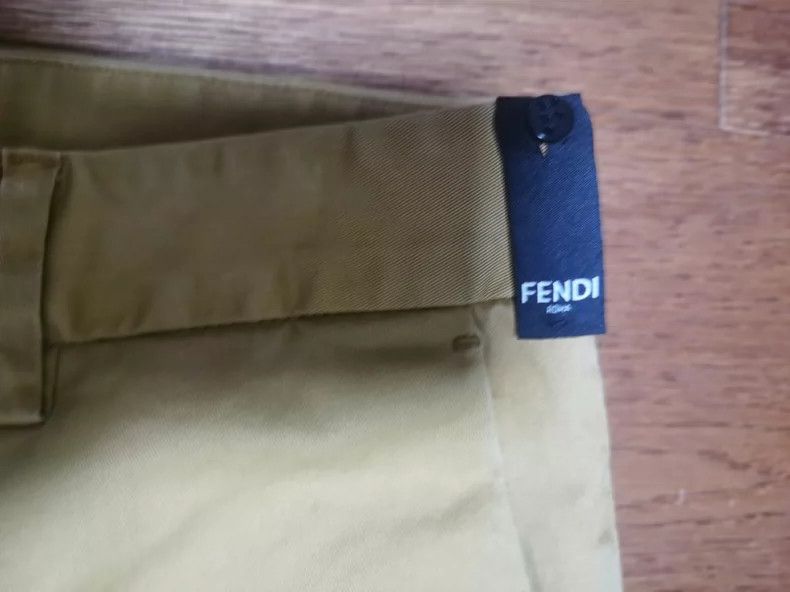 Fendi Fendi Beige Casual Pants Size 50 Size US 34 / EU 50 - 6 Thumbnail