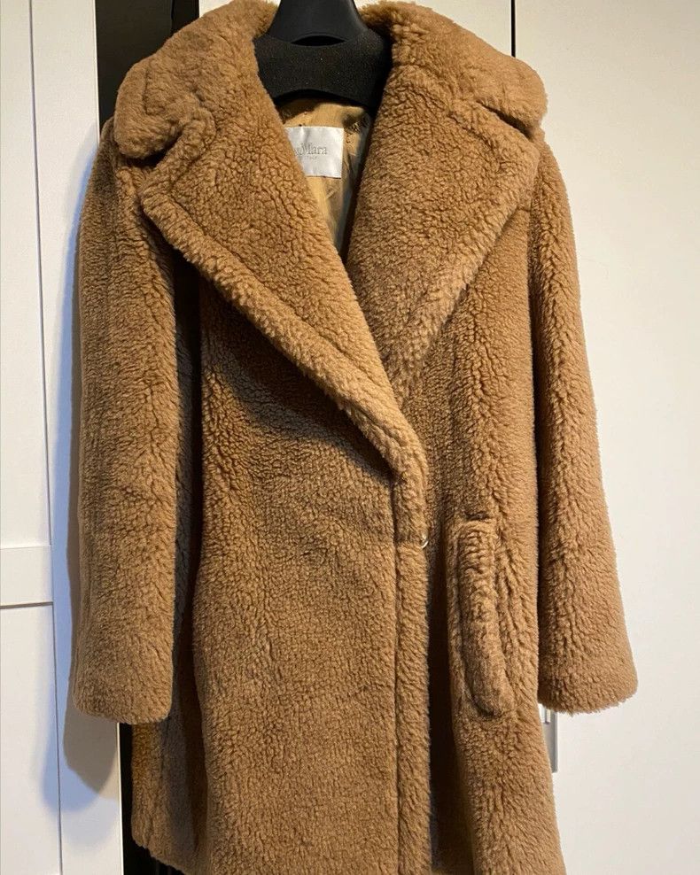 Max Mara MaxMara Short Teddi Camel Coat Size US L / EU 52-54 / 3 - 2 Thumbnail