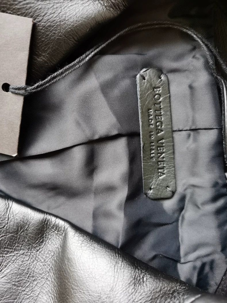 Bottega Veneta Bottega Veneta Runway Leather Jacket Size US XL / EU 56 / 4 - 4 Thumbnail