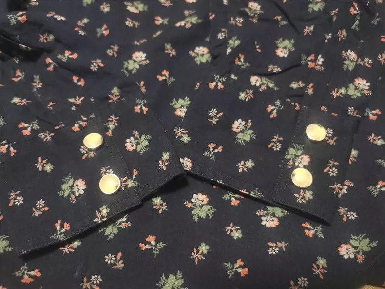 Hedi Slimane Saint Laurent Paris SLP Floral Shirt Size US M / EU 48-50 / 2 - 5 Thumbnail