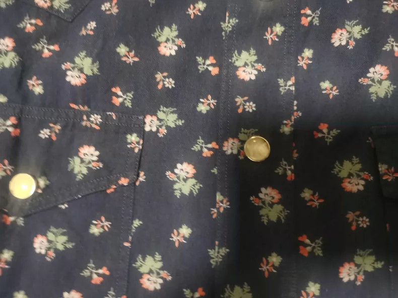 Hedi Slimane Saint Laurent Paris SLP Floral Shirt Size US M / EU 48-50 / 2 - 4 Thumbnail