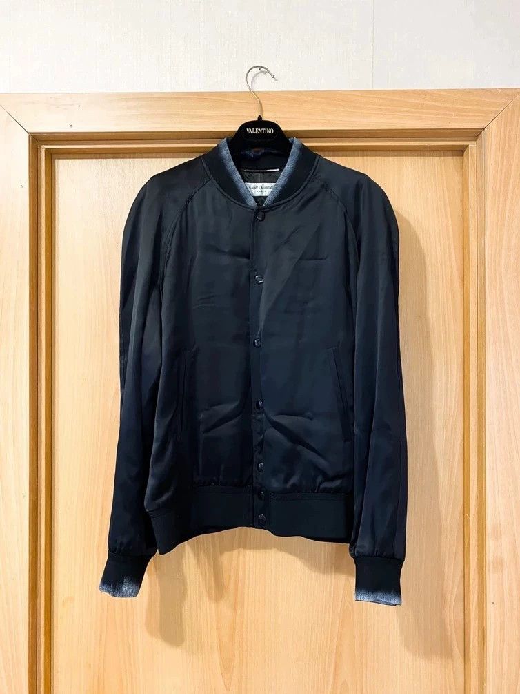 Hedi Slimane Saint Laurent Paris Hedi Era Bomber Jacket Size US M / EU 48-50 / 2 - 2 Thumbnail