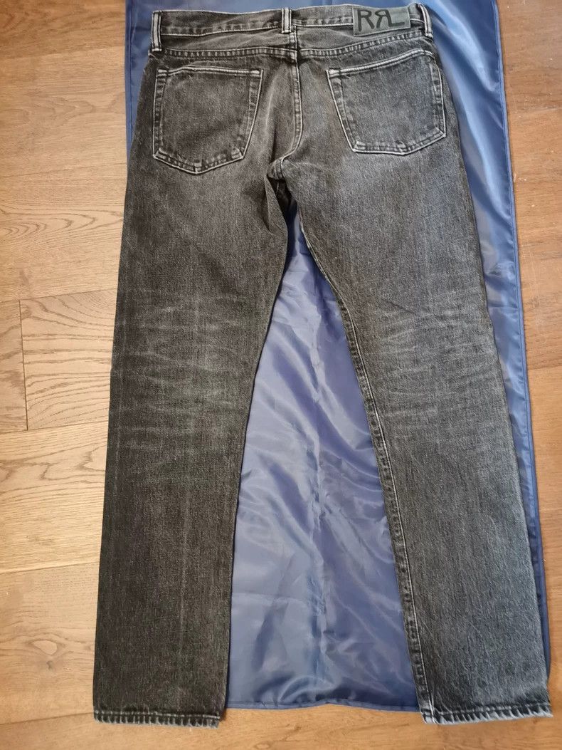 RRL Ralph Lauren Double RL/RRL Slim Fit Black Jeans Size US 31 - 2 Thumbnail