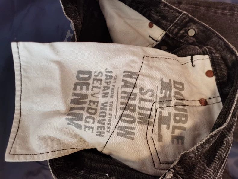 RRL Ralph Lauren Double RL/RRL Slim Fit Black Jeans Size US 31 - 5 Thumbnail