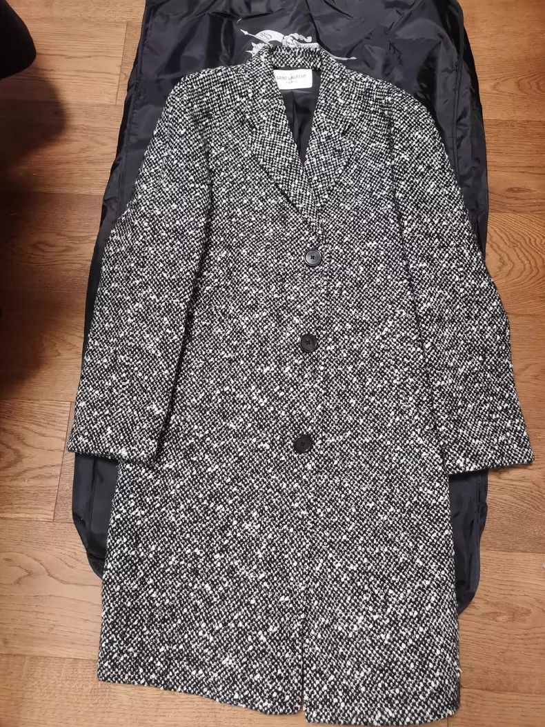 Saint Laurent Paris Saint Laurent Paris SLP Runway Coat Size US L / EU 52-54 / 3 - 2 Thumbnail