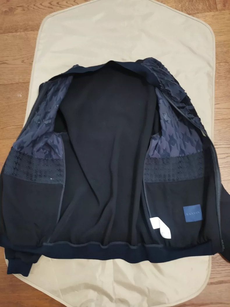 Lanvin Lanvin Runway Flocked Panel Jacket Size US M / EU 48-50 / 2 - 3 Thumbnail