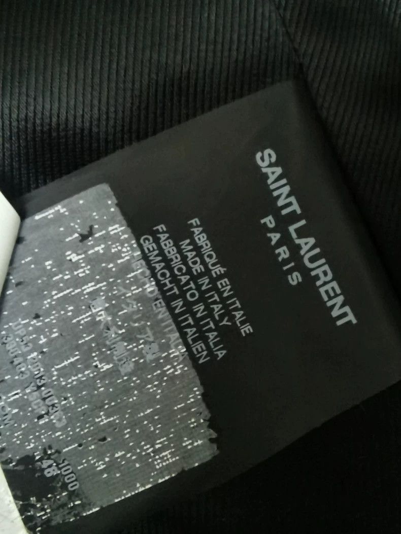 Saint Laurent Paris Saint Laurent Paris Leather Vest Jacket Size US M / EU 48-50 / 2 - 6 Thumbnail
