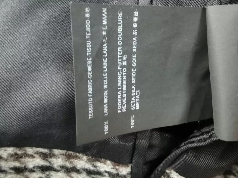 Hedi Slimane Saint Laurent Paris Hedi Plaid Coat Size US L / EU 52-54 / 3 - 9 Thumbnail