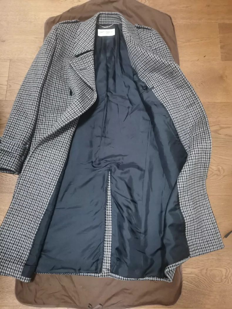 Hedi Slimane Saint Laurent Paris Hedi Plaid Coat Size US L / EU 52-54 / 3 - 3 Thumbnail