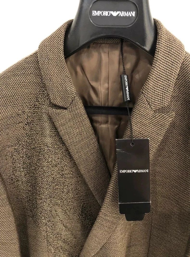 Emporio Armani Armani Runway Single-Breasted Blazer Size US M / EU 48-50 / 2 - 5 Thumbnail