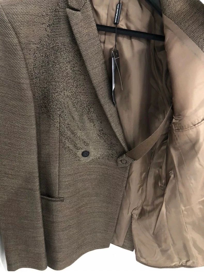 Emporio Armani Armani Runway Single-Breasted Blazer Size US M / EU 48-50 / 2 - 4 Thumbnail