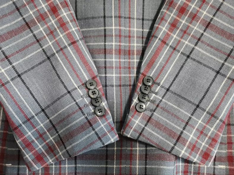 Valentino Valentino Wool Plaid Blazer Jacket Size US M / EU 48-50 / 2 - 4 Thumbnail