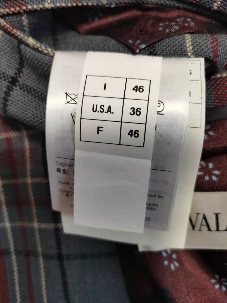 Valentino Valentino Wool Plaid Blazer Jacket Size US M / EU 48-50 / 2 - 6 Thumbnail