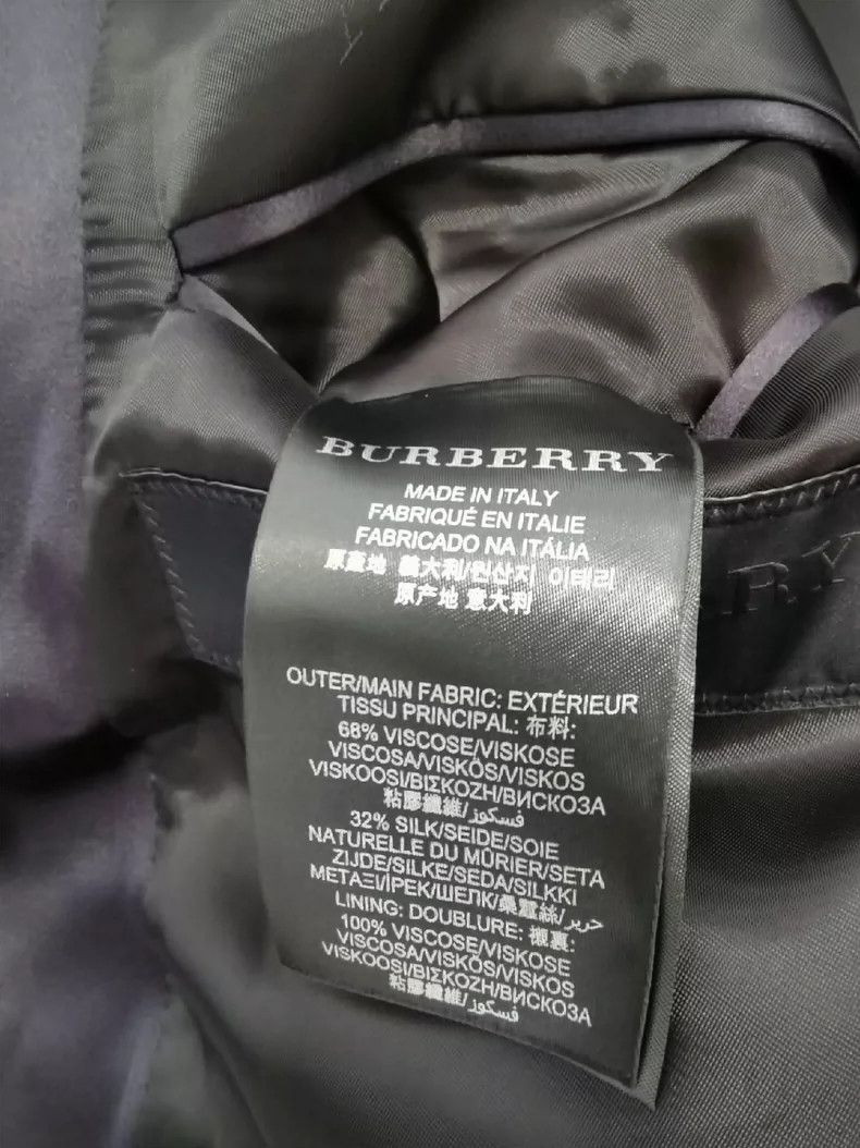 Burberry Burberry Runway Single-Breasted Blazer Size US L / EU 52-54 / 3 - 8 Thumbnail