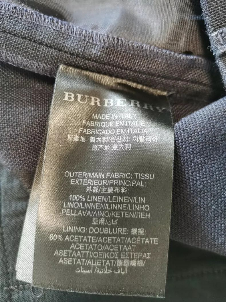 Burberry Burberry Prorsum Linen Casual Trousers Size US 32 / EU 48 - 6 Thumbnail