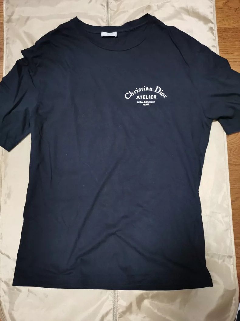 Dior Dior Homme Logo Print Short Sleeve T-Shirt Size US L / EU 52-54 / 3 - 2 Thumbnail