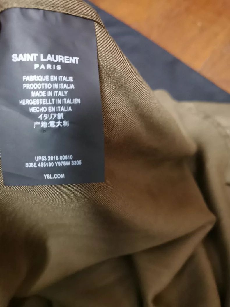 Saint Laurent Paris Saint Laurent Paris SLP Button-Up Shirt Size US M / EU 48-50 / 2 - 5 Thumbnail