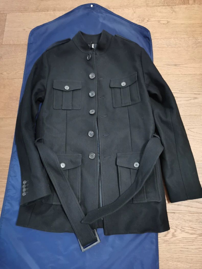 Hedi Slimane Dior Homme Wool Short Coat Size US M / EU 48-50 / 2 - 2 Thumbnail