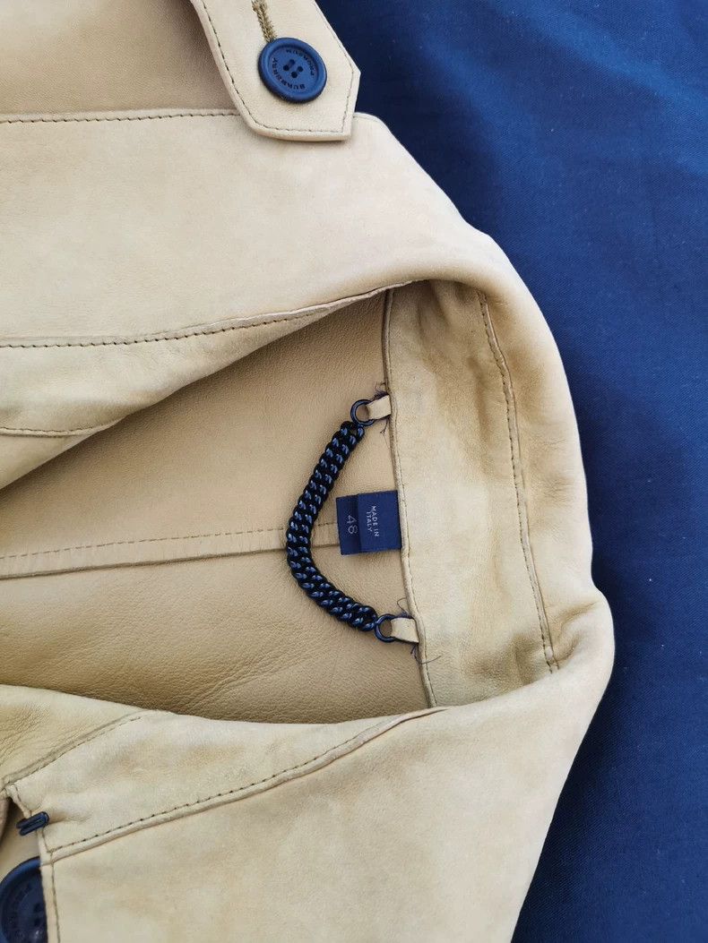 Burberry Prorsum Lambskin Trench Coat