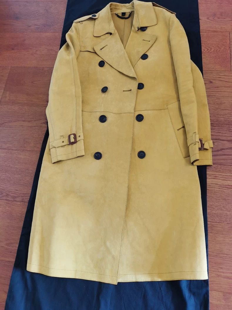 Burberry Prorsum Lambskin Trench Coat
