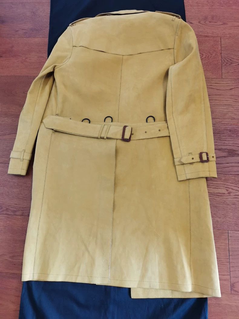 Burberry Prorsum Lambskin Trench Coat
