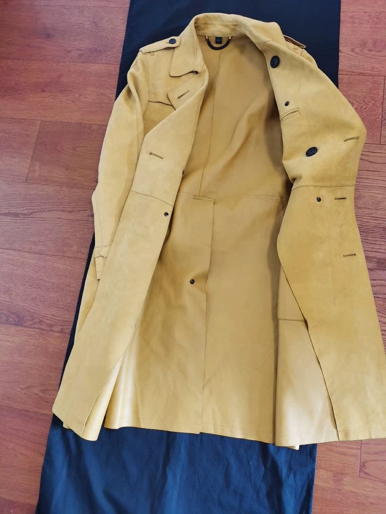 Burberry Prorsum Lambskin Trench Coat
