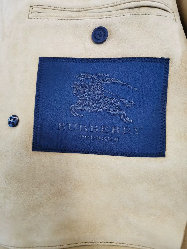 Burberry Prorsum Lambskin Trench Coat