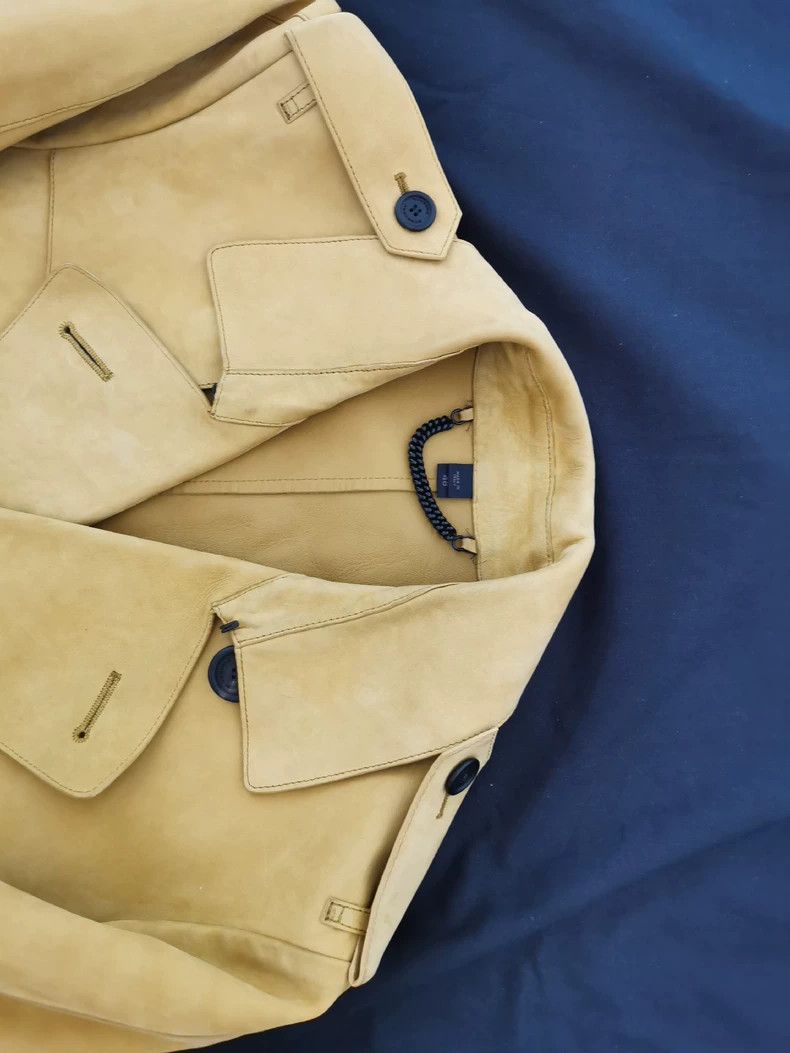 Burberry Prorsum Lambskin Trench Coat