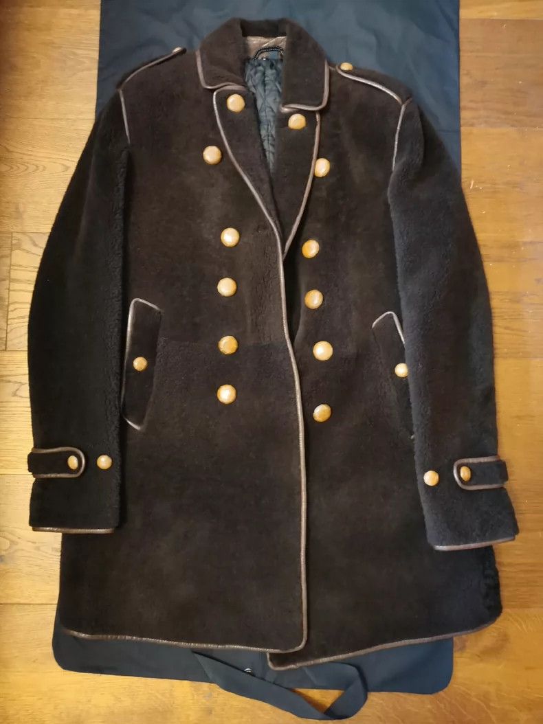 Burberry Burberry Prorsum Shearling Coat Size US M / EU 48-50 / 2 - 2 Thumbnail